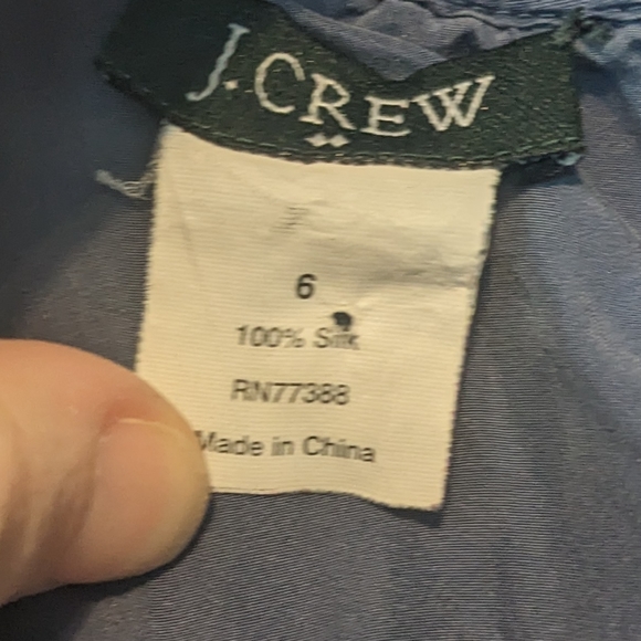 J. Crew Factory 100% Silk Blouse Tank Top Size 6 - Picture 2 of 9